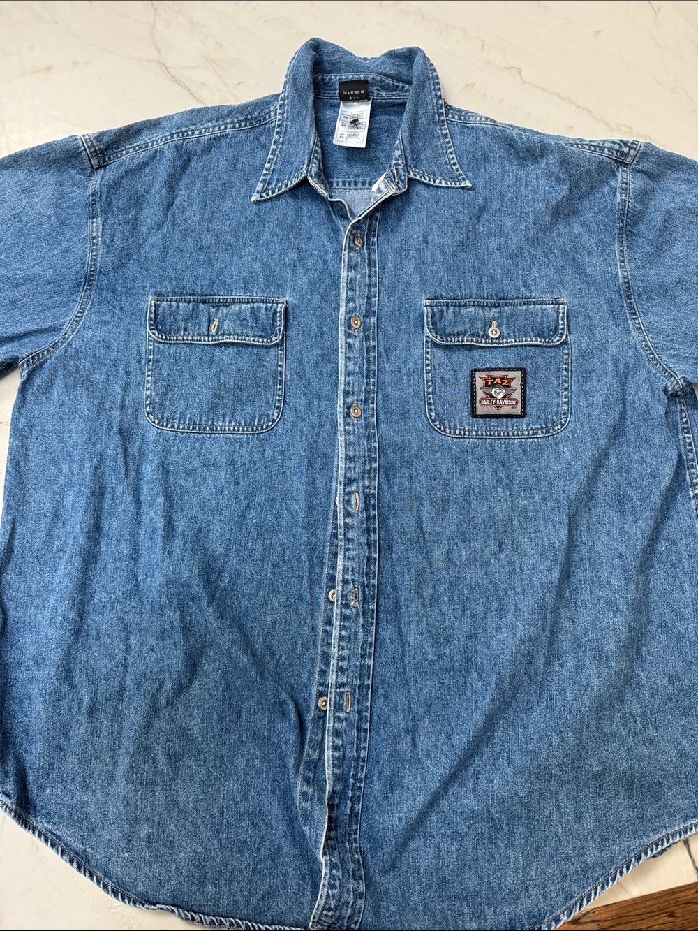 Harley-Davidson Looney Tunes Denim Shirt